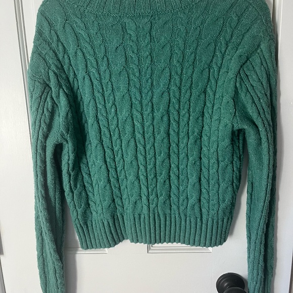 American Eagle Cropped Knit Cardigan - Picture 4 of 4